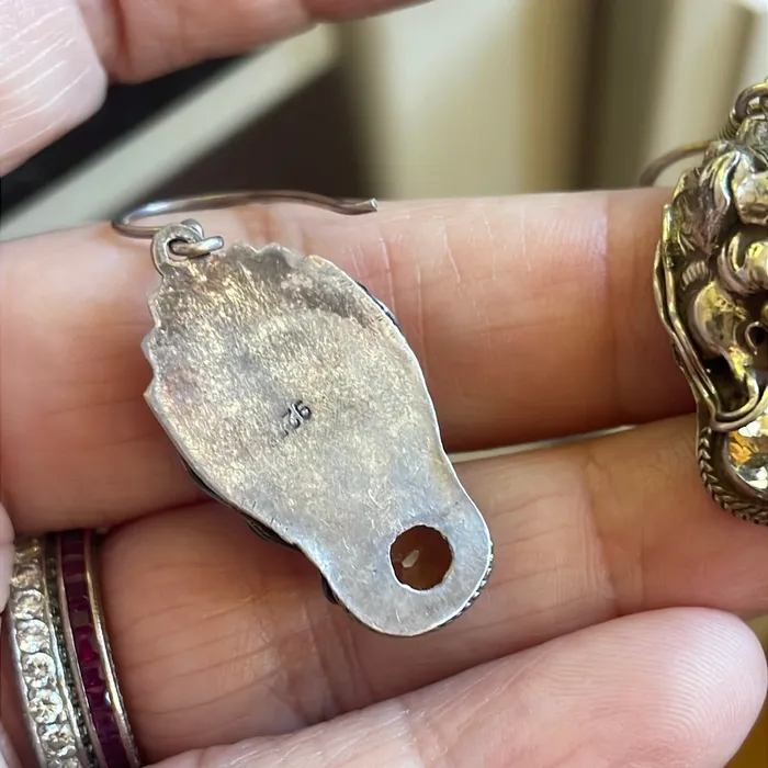 Earrings Vintage Paris Jewelry Citrine Dragon Earrings Sterling Silver Vintage Earrings Vintage Paris Jewelry Citrine Dragon Earrings Sterling Silver Vintage