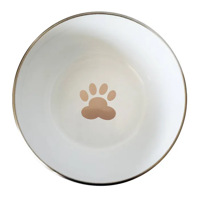 FAIRE Jo Jo Modern Pets Earrings Rose Gold Pet BowlsEating with Style Durobolz 