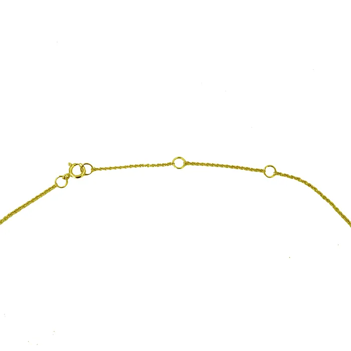 misha hawaii Gold Tiny Monstera Necklace Solid 14kt Necklaces