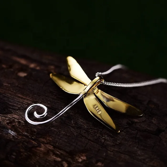 Necklaces Alibaba Dainty Dragonfly Sterling Silver Jewelry Earrings and Necklace Handmade Works of Art