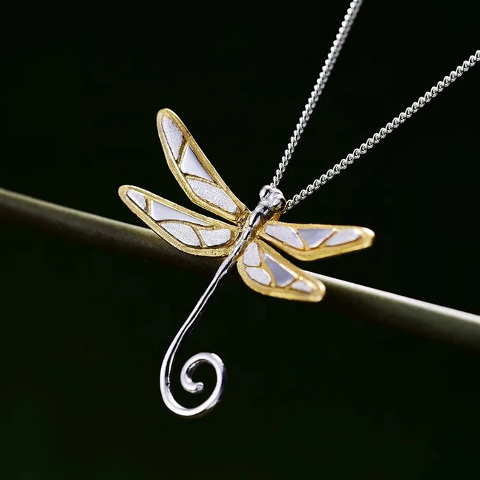 Necklaces Alibaba Dainty Dragonfly Sterling Silver Jewelry Earrings and Necklace Handmade Works of Art
