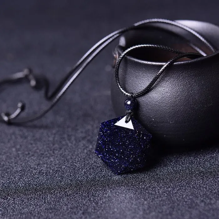 Necklaces Blue Sandstone Empowering Necklace Tree of Color