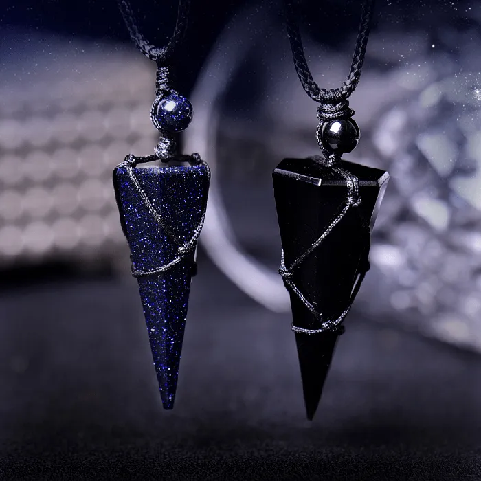 Necklaces Blue Sandstone Empowering Necklace Tree of Color