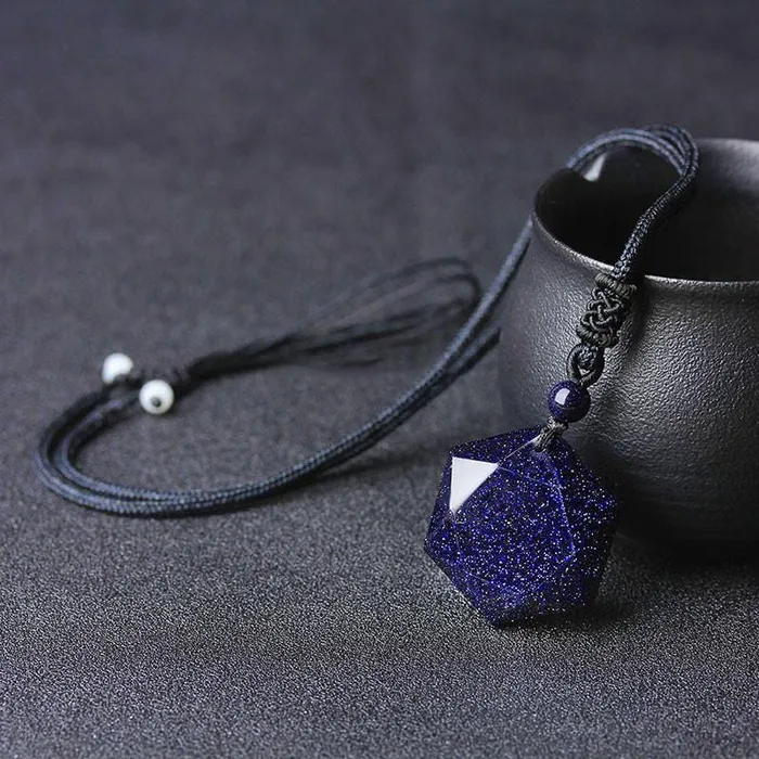 Necklaces Blue Sandstone Empowering Necklace Tree of Color