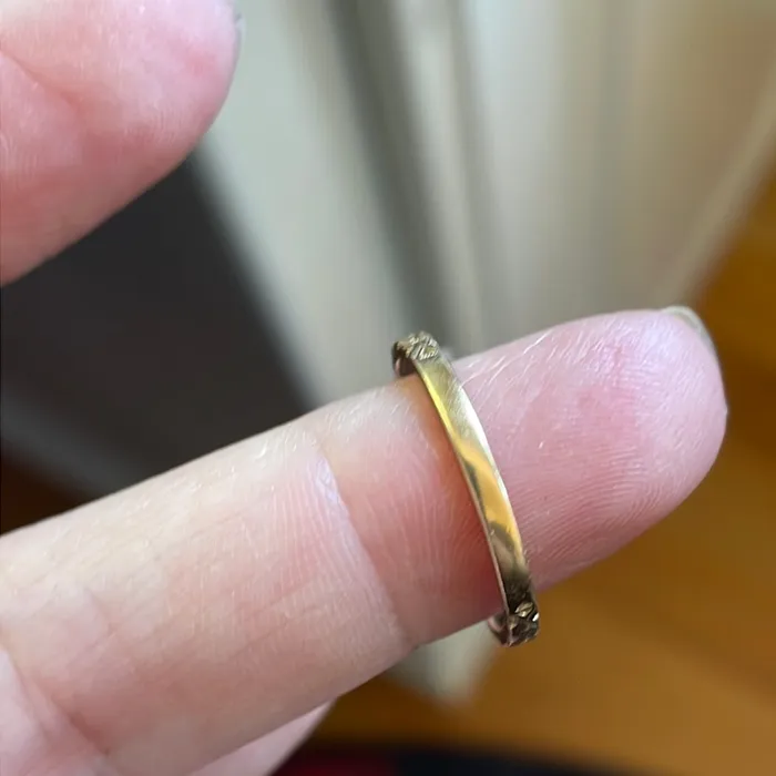 Ornate V Band 14k Gold Vintage Vintage Paris Jewelry Rings Ornate V Band 14k Gold Vintage Vintage Paris Jewelry Rings