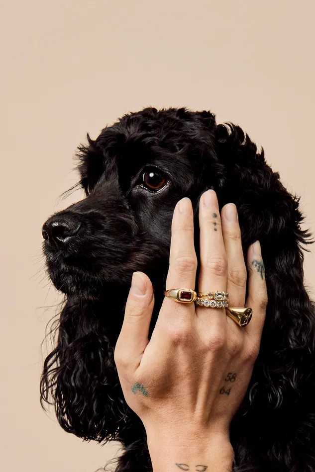 Rings Emerald Dome Ring Vada Rings Emerald Dome Ring Vada