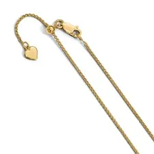 Rings Quality Gold 22 Sterling Silver 13mm Yellow Gold Plated Wheat Chain