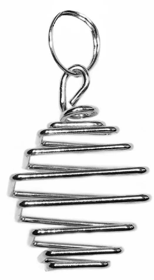 TSSSr Rings Silver Square Treasure Spiral