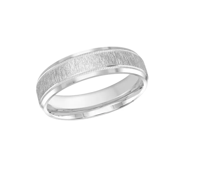 10kt White Gold 6mm Wedding Band With Milgrain Details Independent Jewellers Rings 10kt White Gold 6mm Wedding Band With Milgrain Details Independent Jewellers Rings