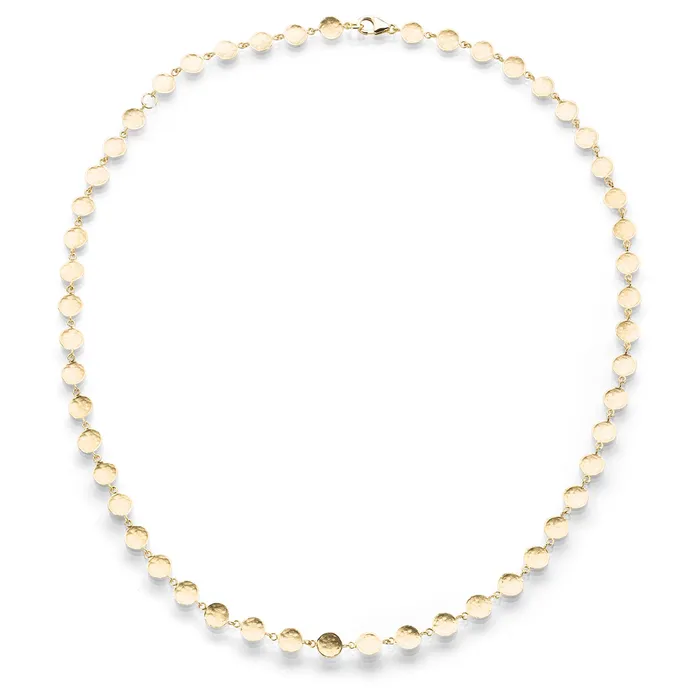 Anne Sportun Necklaces Hammered Disc Necklace