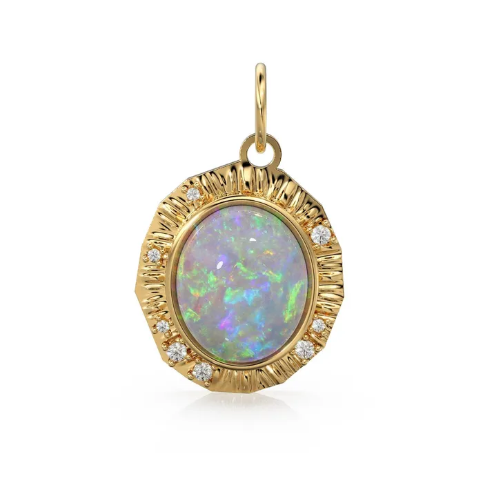 Australian Opal Diamonds Gold Pendant Fire Opal Diamonds 14k Yellow Gold Charm Opal Diamonds Halo Yellow Gold Necklace June Birthstone Jalvi Co Necklaces Australian Opal Diamonds Gold Pendant Fire Opal Diamonds 14k Yellow Gold Charm Opal Diamonds Halo Yellow Gold Necklace June Birthstone Jalvi Co Necklaces