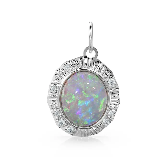 Australian Opal Diamonds Gold Pendant Fire Opal Diamonds 14k Yellow Gold Charm Opal Diamonds Halo Yellow Gold Necklace June Birthstone Jalvi Co Necklaces Australian Opal Diamonds Gold Pendant Fire Opal Diamonds 14k Yellow Gold Charm Opal Diamonds Halo Yellow Gold Necklace June Birthstone Jalvi Co Necklaces