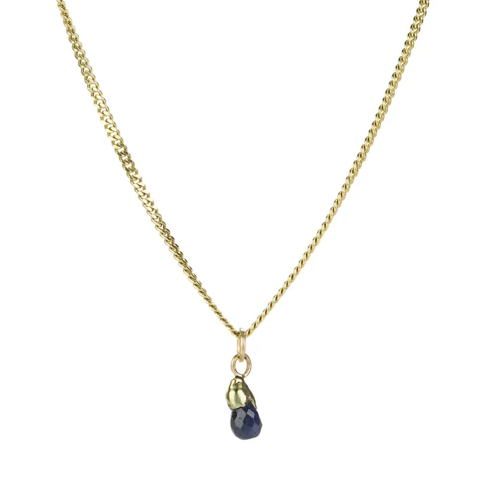 Capped Sapphire Loyalty Charm Charm Only Pyrrha Charm Necklaces