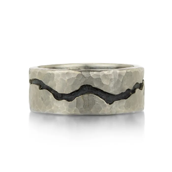 Cut Out Fissure Band Todd Pownell Rings