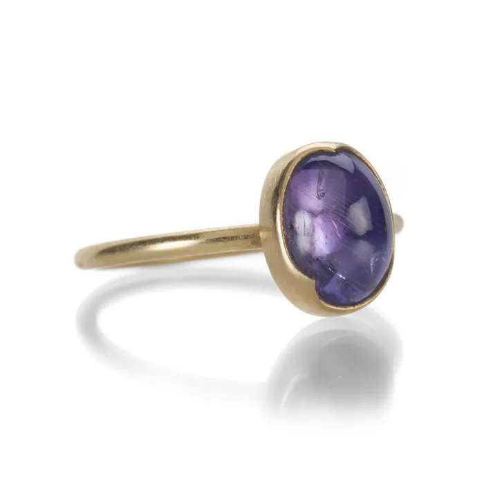 Gabriella Kiss Rings Mauve Sapphire Ring