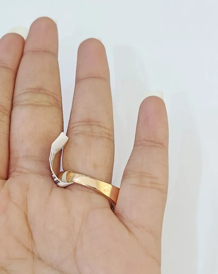Gold and Diamond REAL 10k Rose Gold Diamond Mens Ring Engagement Wedding Genuine Rings