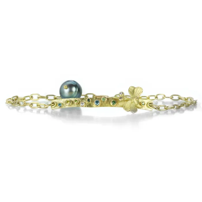Multicolored Diamond Bar Bracelet Lene Vibe Bracelets