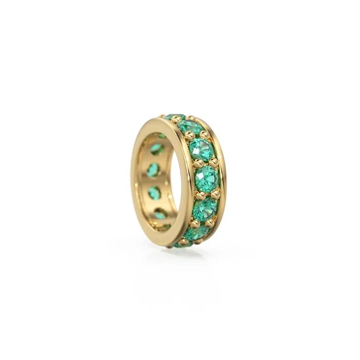 PreStyled Sets Jalvi Co Emerald 18K Solid Italian Gold Rondels Eternity Rondelle Solid Gold Roundel Spacer Finding Bead Emerald Spacer Gold Wheel Tyre Finding PreStyled Sets Jalvi Co Emerald 18K Solid Italian Gold Rondels Eternity Rondelle Solid Gold Roundel Spacer Finding Bead Emerald Spacer Gold Wheel Tyre Finding