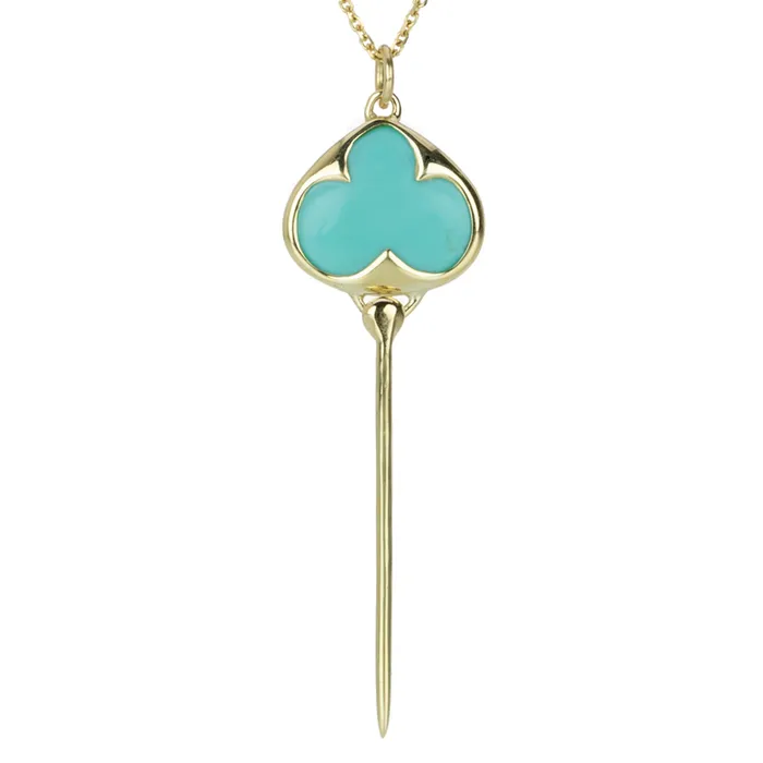 Rachel Atherley Charm Necklaces Turquoise Stingray Charm Charm Only