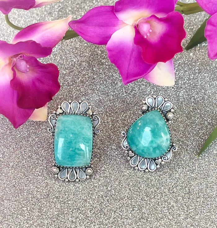 Sterling Silver Amazonite Artisan Rings Sophiareneboutiquecom Rings