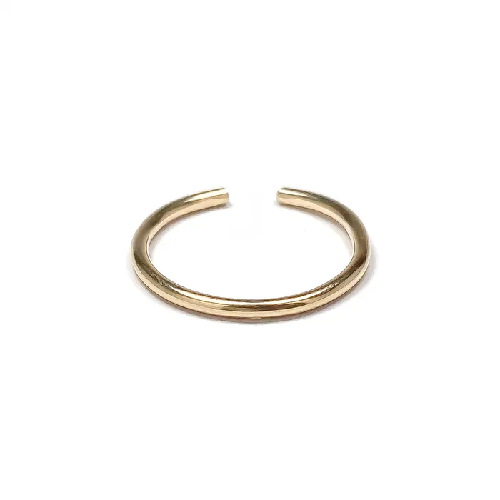 14K Gold Minimalist Toe Ring Hoops By Hand Rings 14K Gold Minimalist Toe Ring Hoops By Hand Rings