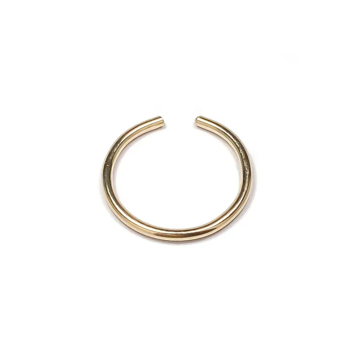 14K Gold Minimalist Toe Ring Hoops By Hand Rings 14K Gold Minimalist Toe Ring Hoops By Hand Rings