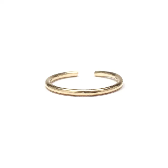 14K Gold Minimalist Toe Ring Hoops By Hand Rings 14K Gold Minimalist Toe Ring Hoops By Hand Rings