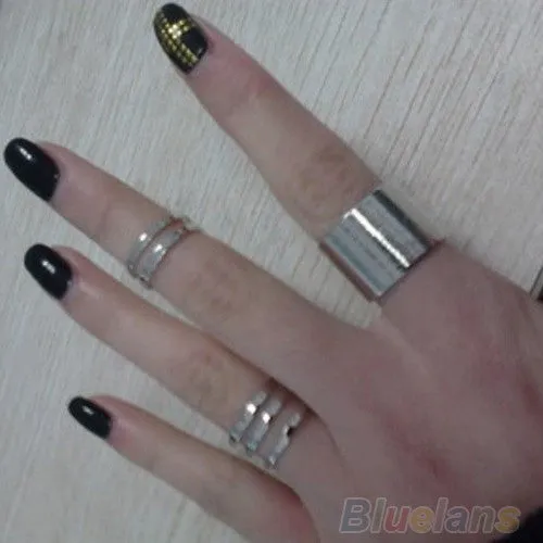 3Pcs Above The Knuckle Open Ring for Women sparklingselections Rings