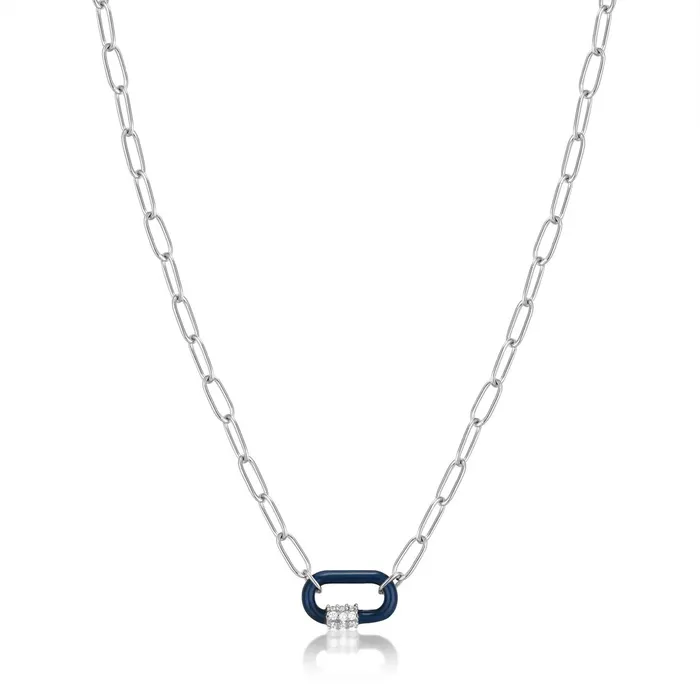 Ania Haie Necklaces Bright Future Enamel Carabiner Necklace