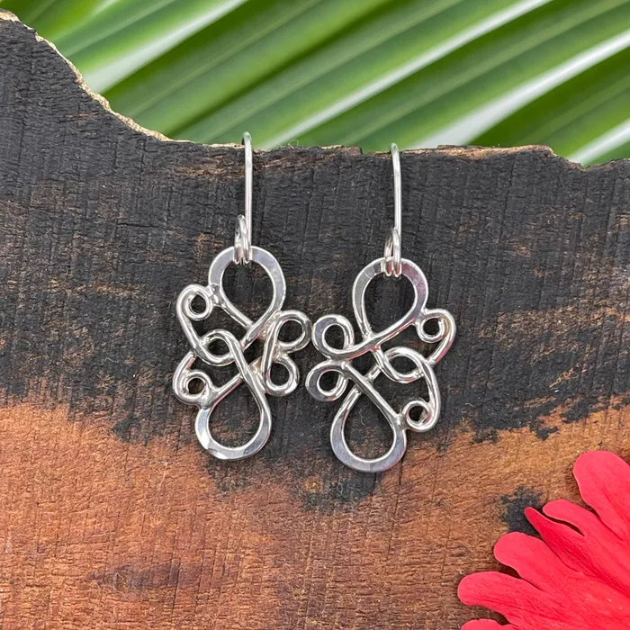 Butterfly Effect Earrings Crucian Gold Earrings