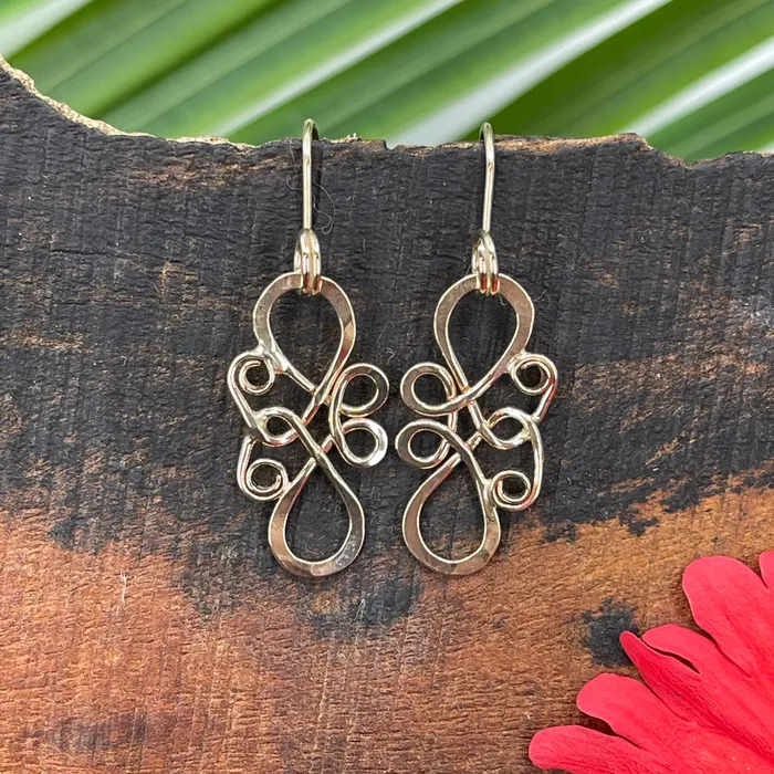 Butterfly Effect Earrings Crucian Gold Earrings