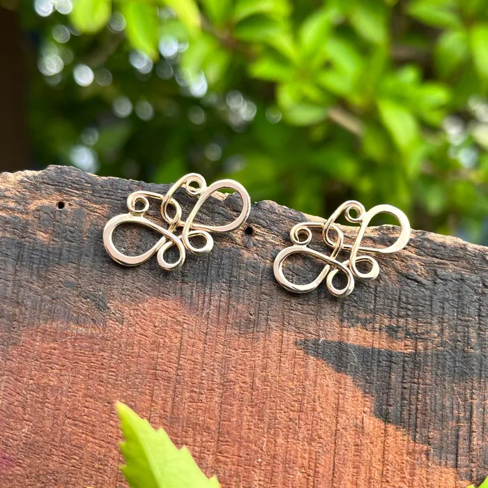 Butterfly Effect Earrings Crucian Gold Earrings