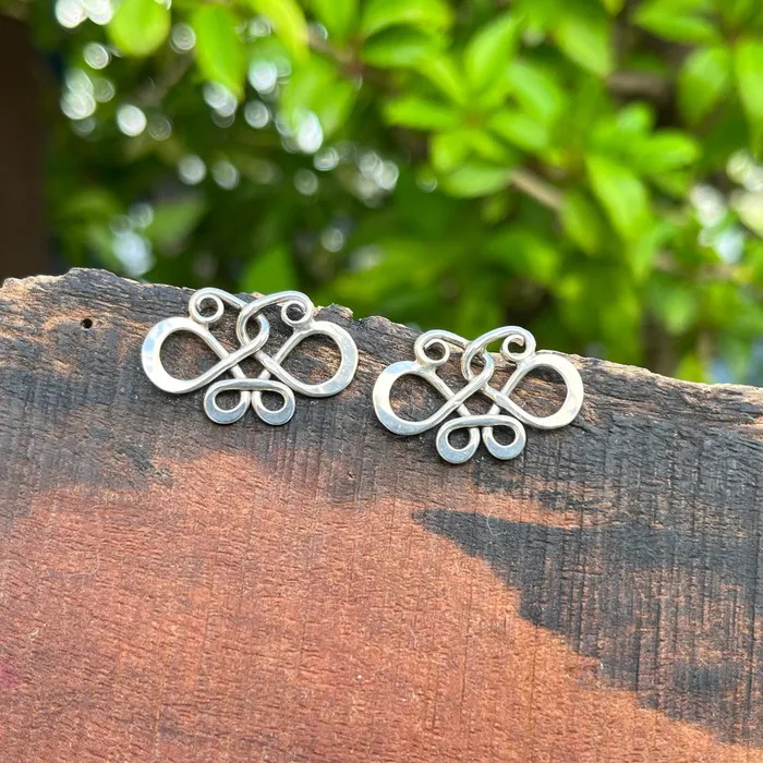 Butterfly Effect Earrings Crucian Gold Earrings