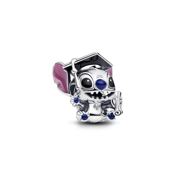 Charm Necklaces Pandora Pandora Disney Stitch Graduation Charm