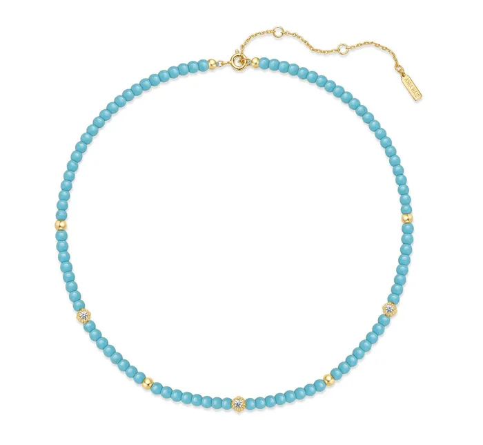 Chill Voyager Lab Created Turquoise Necklace Ania Haie Necklaces