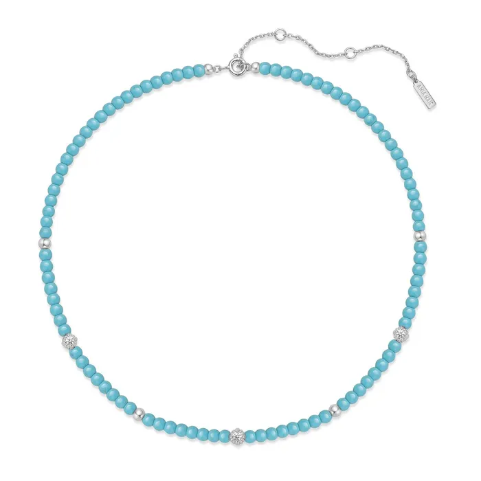 Chill Voyager Lab Created Turquoise Necklace Ania Haie Necklaces