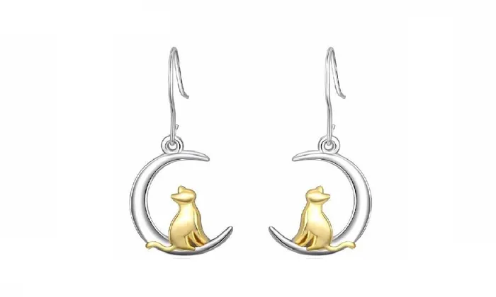 Earrings sparklingselections Moon Drop Earrings For Women