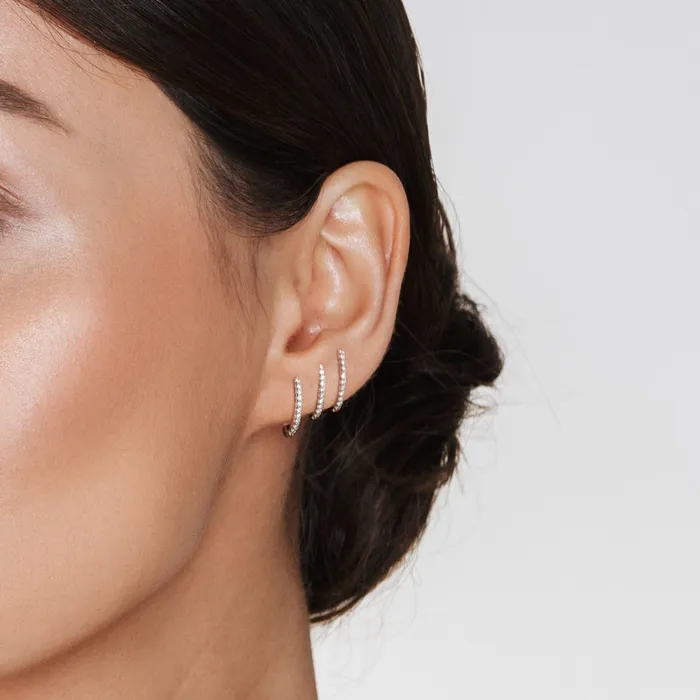 Elisa Ilana Earrings Diamond Ear Climbers
