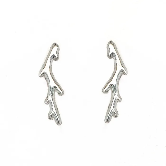 Emily Amey Jewelry Sterling SIlver Branch climbers Rings