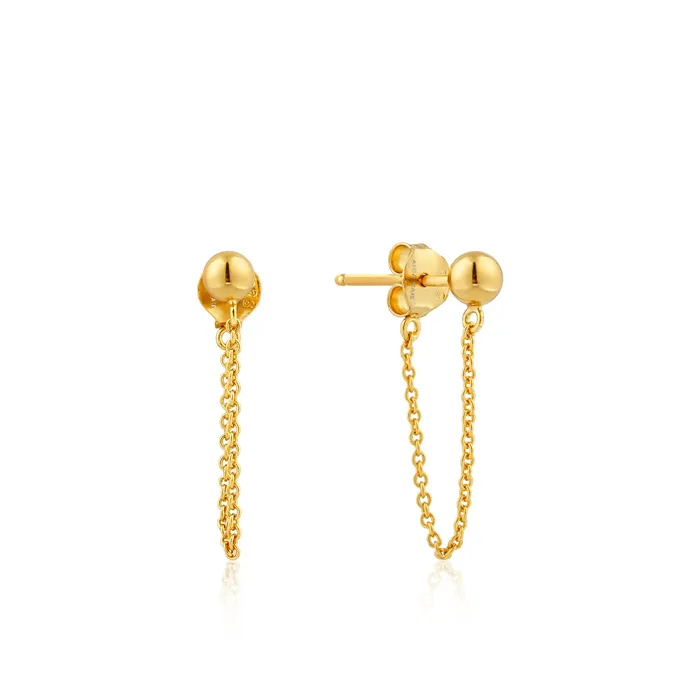 Modern Chain Stud Earrings Ania Haie Earrings