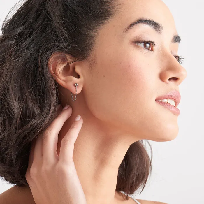 Modern Chain Stud Earrings Ania Haie Earrings