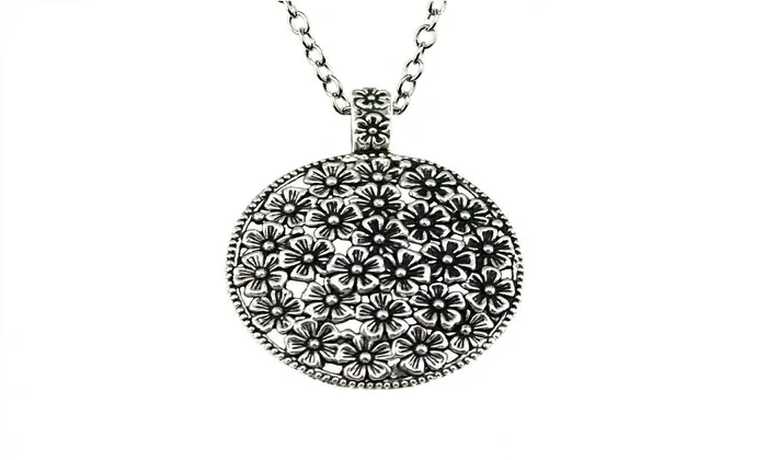 Necklaces Fashion Bohemia Flowers Pendant Necklace sparklingselections