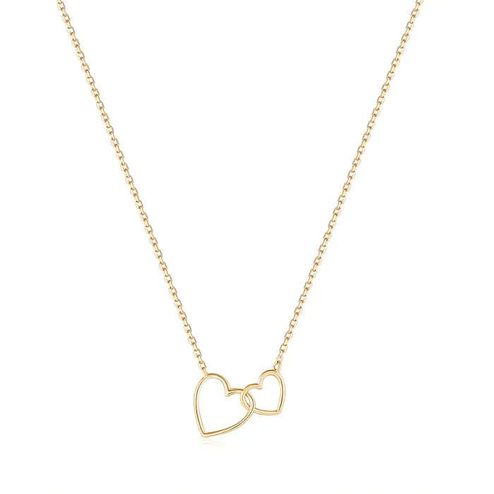 Necklaces JULLIETTE Interlocked Hearts Necklace Aurelie Gi