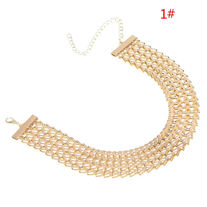 Necklaces sparklingselections Geometric V Buckle Neck Chain Retro Necklace for Women D02520 Necklaces sparklingselections Geometric V Buckle Neck Chain Retro Necklace for Women D02520