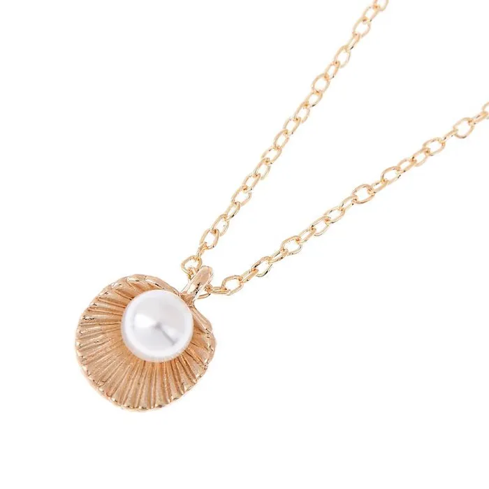 Necklaces sparklingselections Pearl Shell Pendant Necklaces for Women