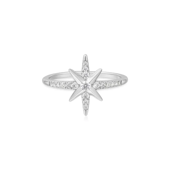 Rings Miss Dainty EightPointed Star Signet Ring Ania Haie