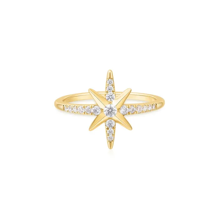 Rings Miss Dainty EightPointed Star Signet Ring Ania Haie
