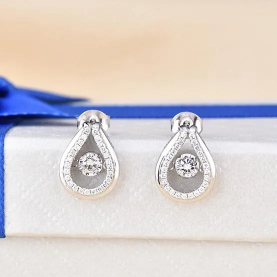 Silver Stud Earring For Women sparklingselections Earrings Silver Stud Earring For Women sparklingselections Earrings