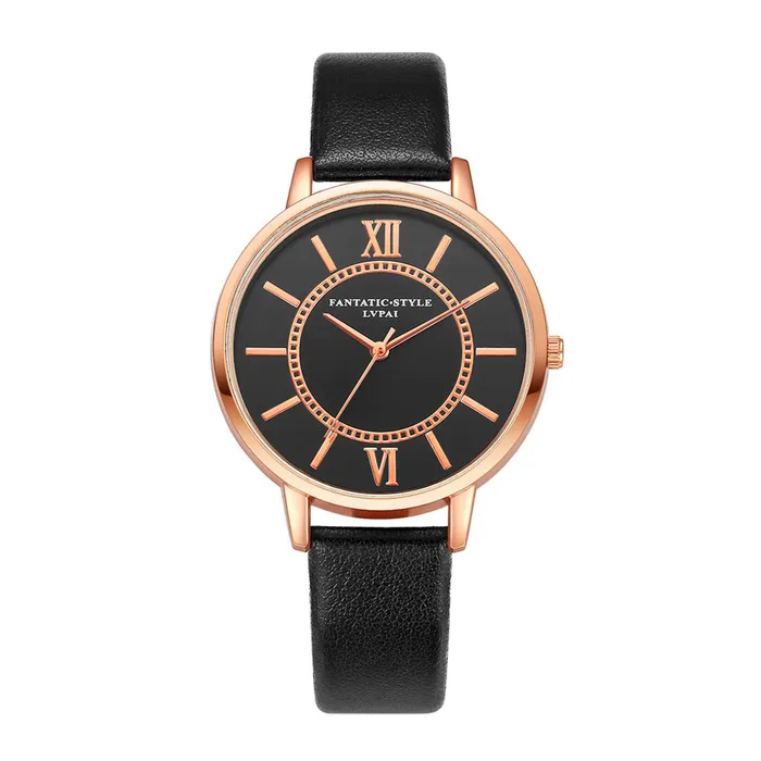 sparklingselections Fashion Rose Gold Wristwatch Earrings