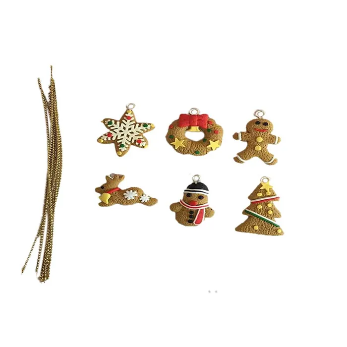 sparklingselections Necklaces 6 Pcs Christmas Tree Pendant Decoration Tree Hanging Ornament sparklingselections Necklaces 6 Pcs Christmas Tree Pendant Decoration Tree Hanging Ornament